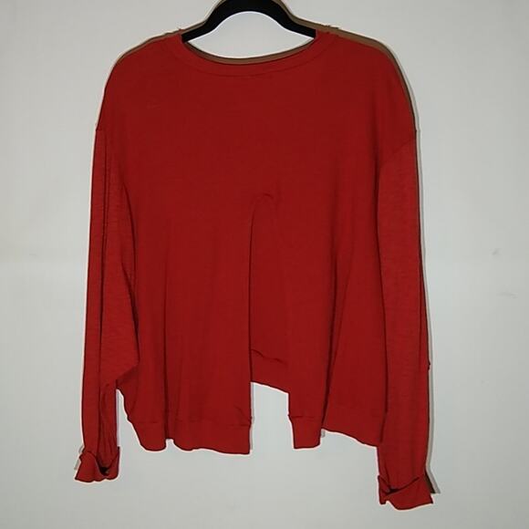 NWT LAmade rust knit long sleeve top. Size Small - Picture 7 of 8